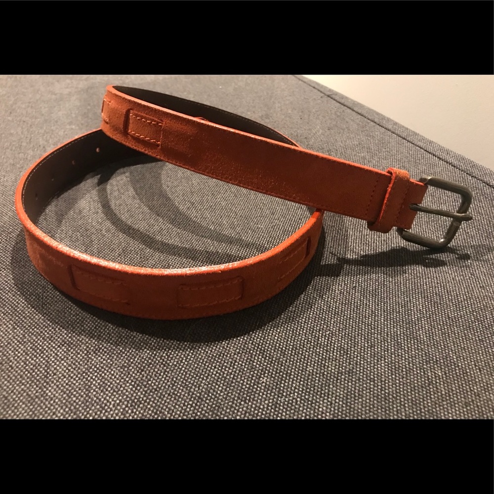 APC suede belt